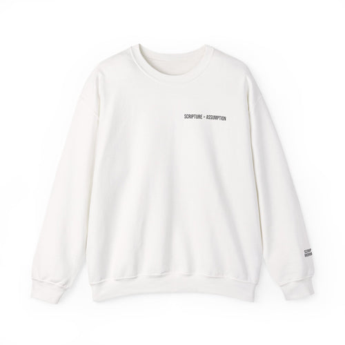 Scripture Over Assumption Crewneck